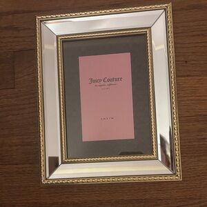 Juicy Couture Elegant Gold and Silver Frame 5x7